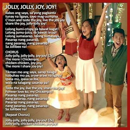 jollibee song lyrics|Sarah Geronimo .